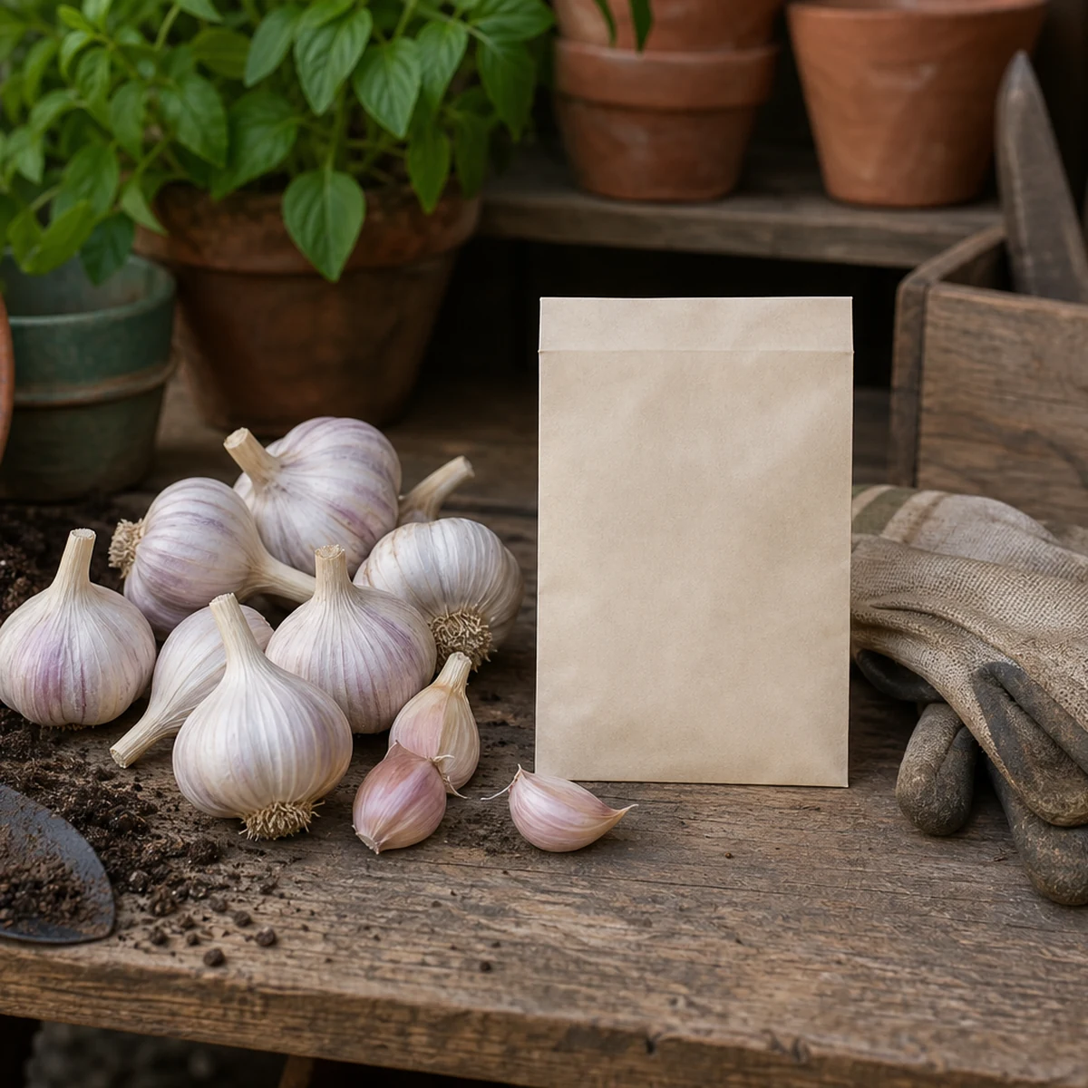 Elephant Hardneck Garlic - USDA Certified Organic