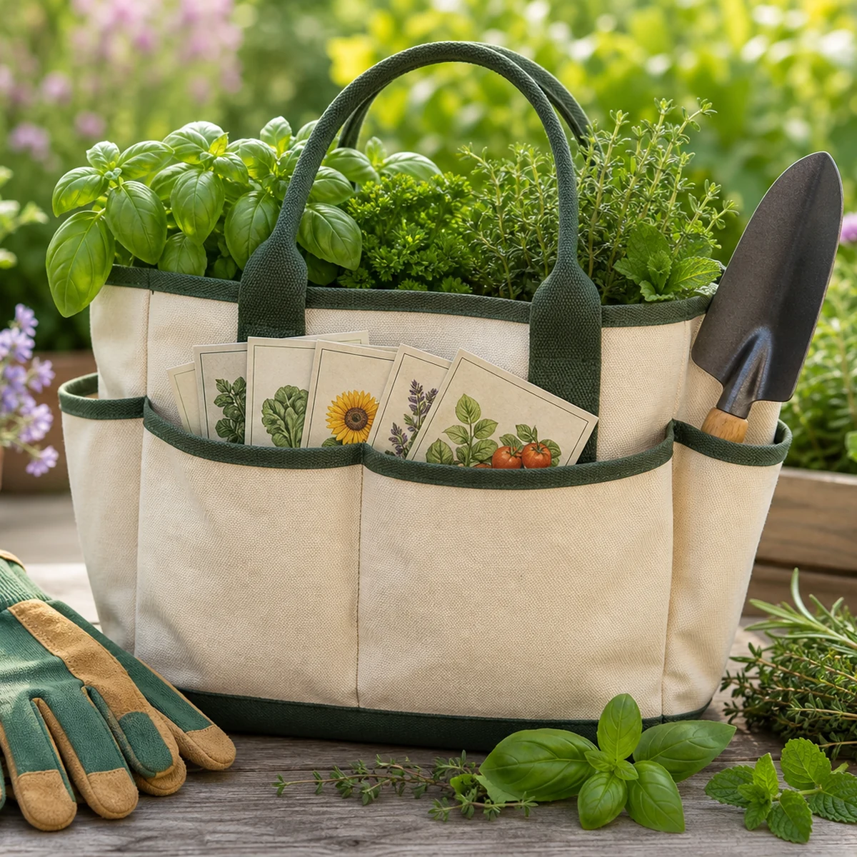 organic seeds Tote Bag