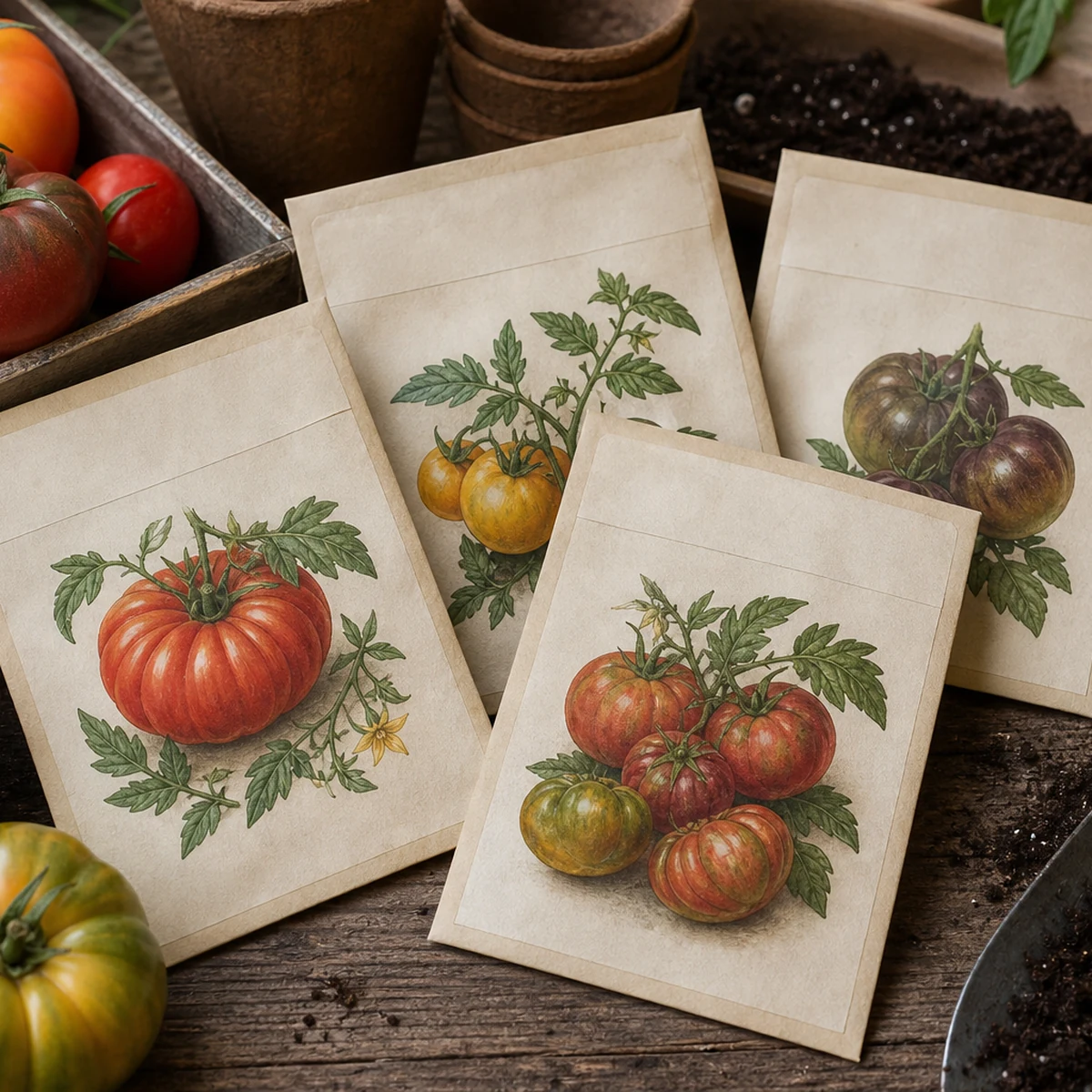 Heirloom Tomato Seed Bundles