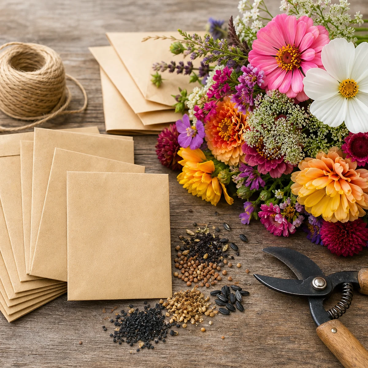 Cut Flower Garden Seed Bundle