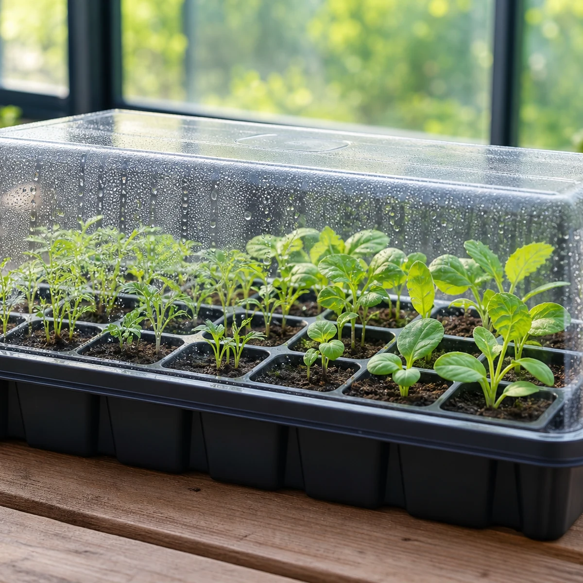 Epic Humidity Domes & Bottom Trays (4-Cell)